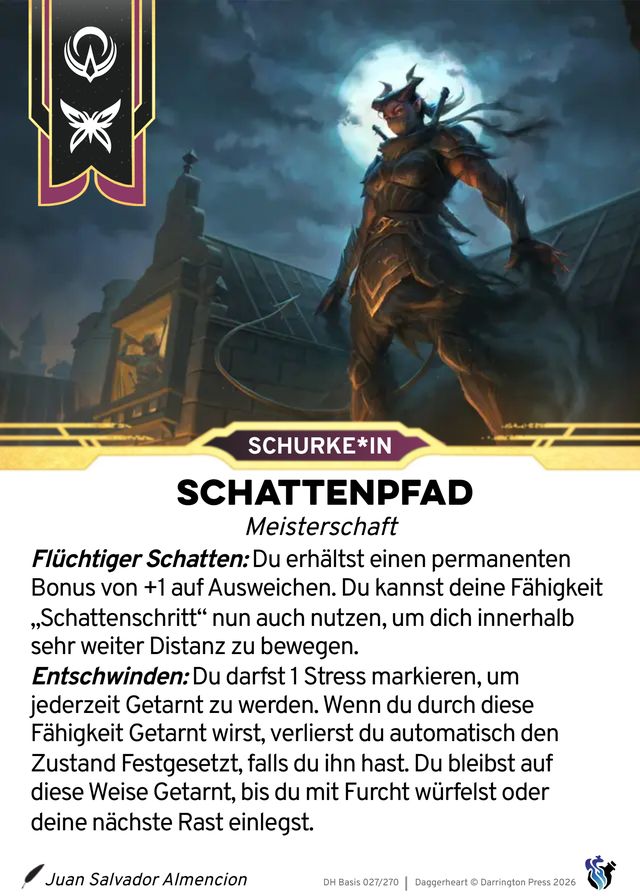 Karte Schattenpfad