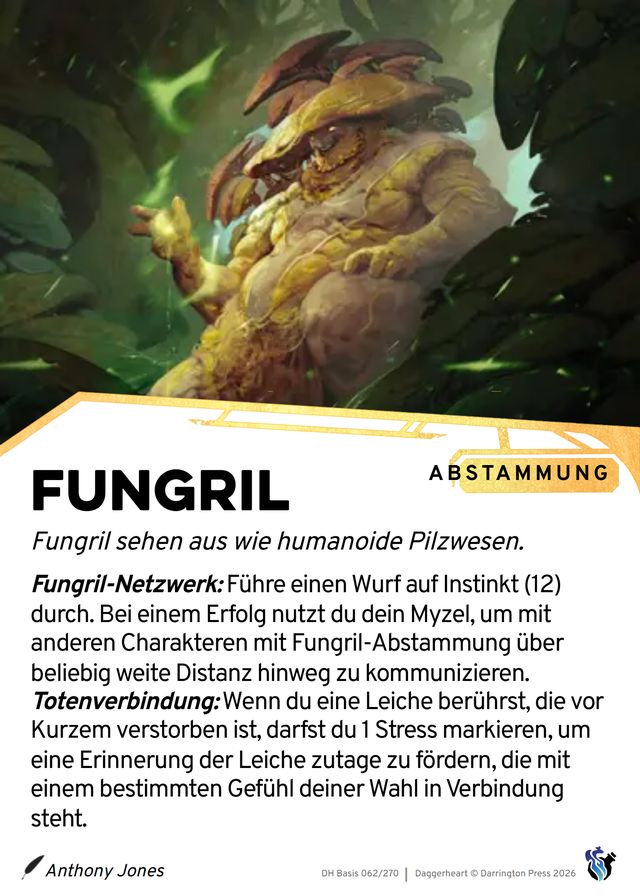 Karte Fungril