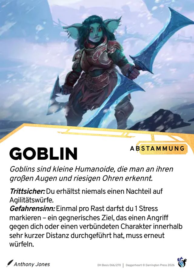 Karte Goblin