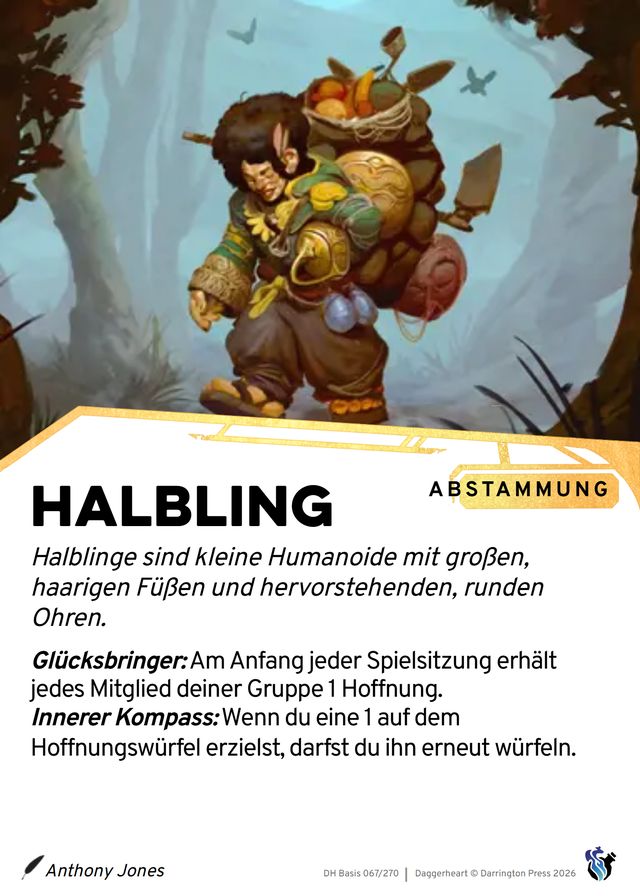 Karte Halbling