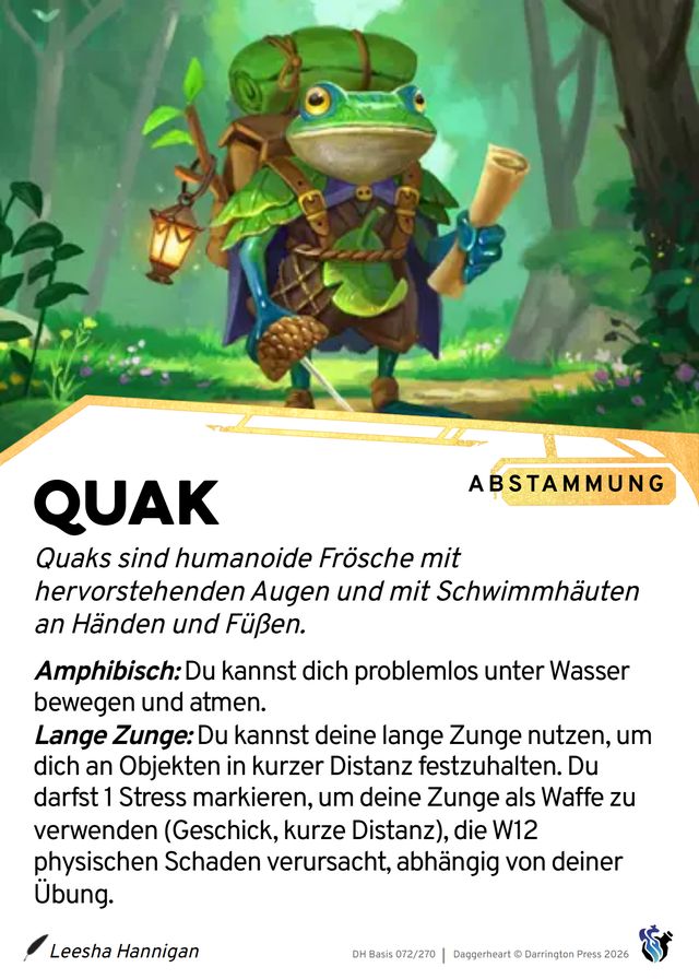 Karte Quak