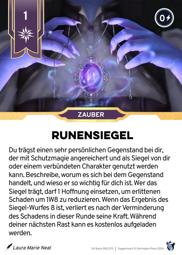 Karte Runensiegel