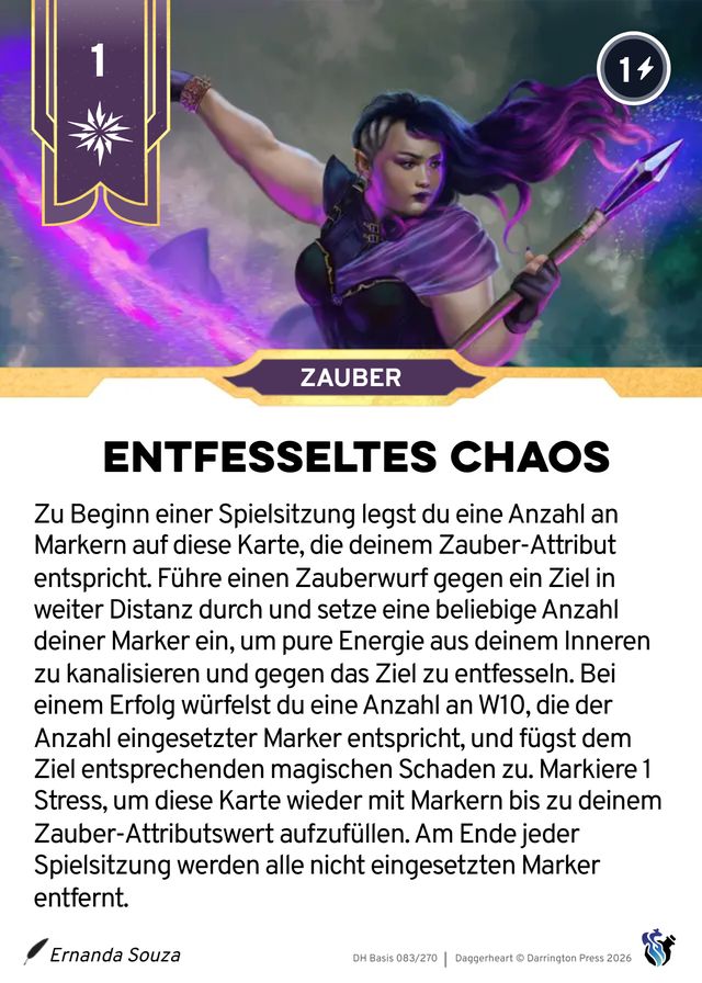 Karte Entfesseltes Chaos