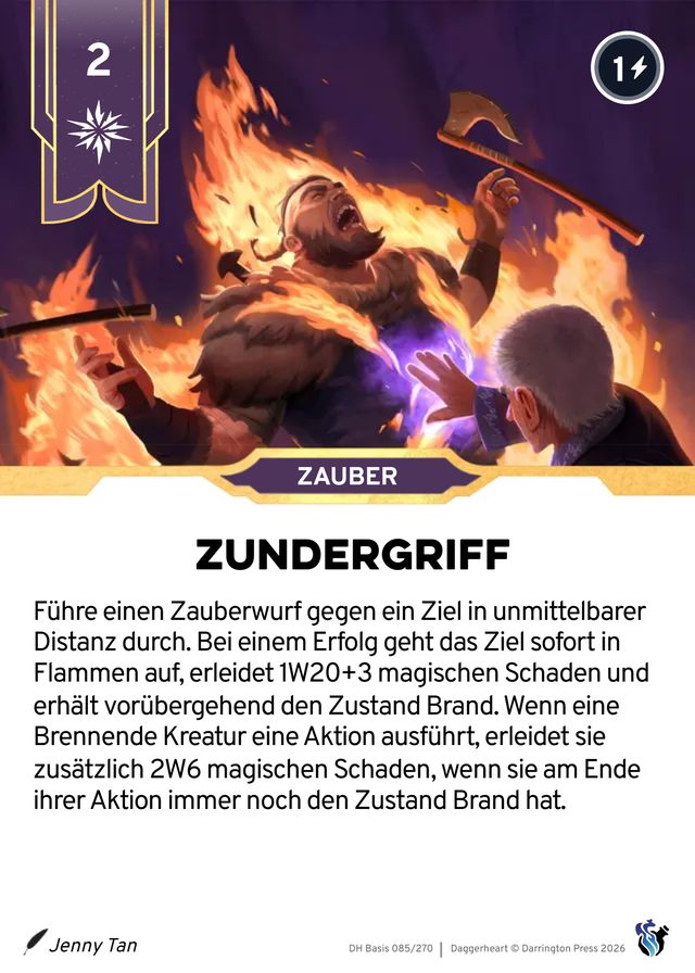 Karte Zundergriff