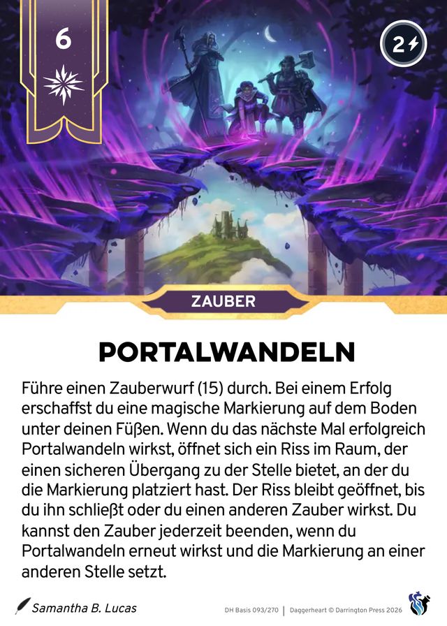 Karte Portalwandeln