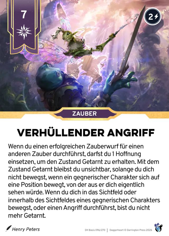 Karte Verhüllender Angriff