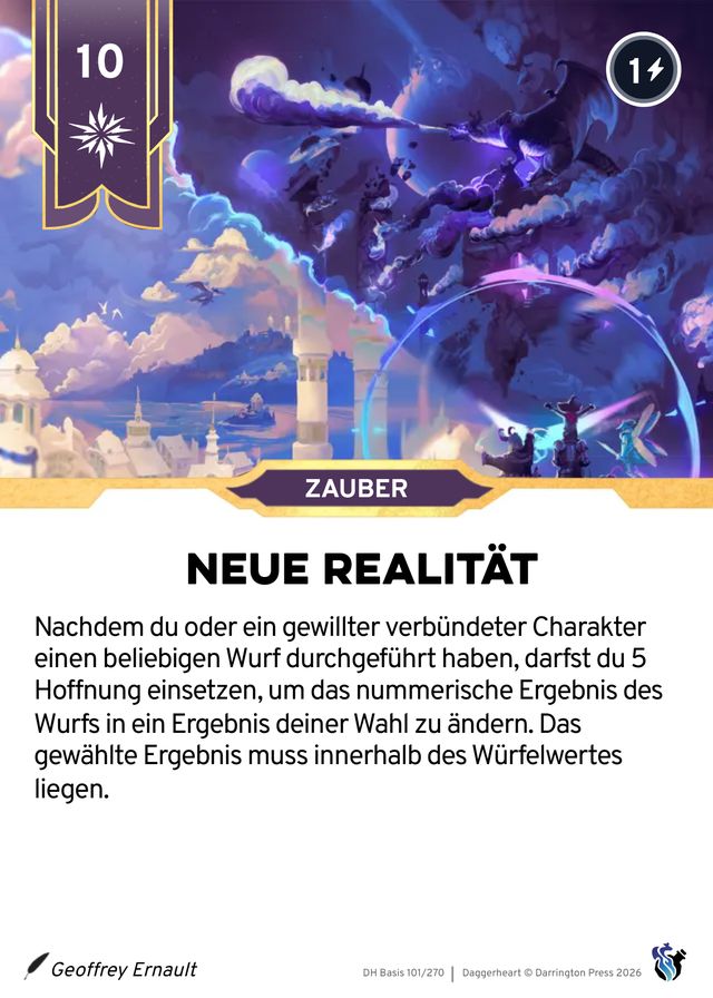 Karte Neue Realität