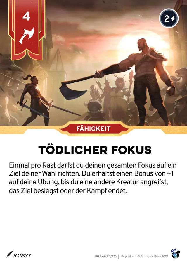 Karte Tödlicher Fokus