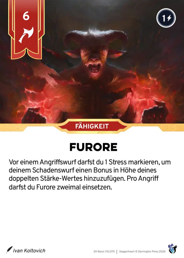 Karte Furore