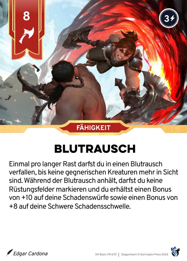 Karte Blutrausch