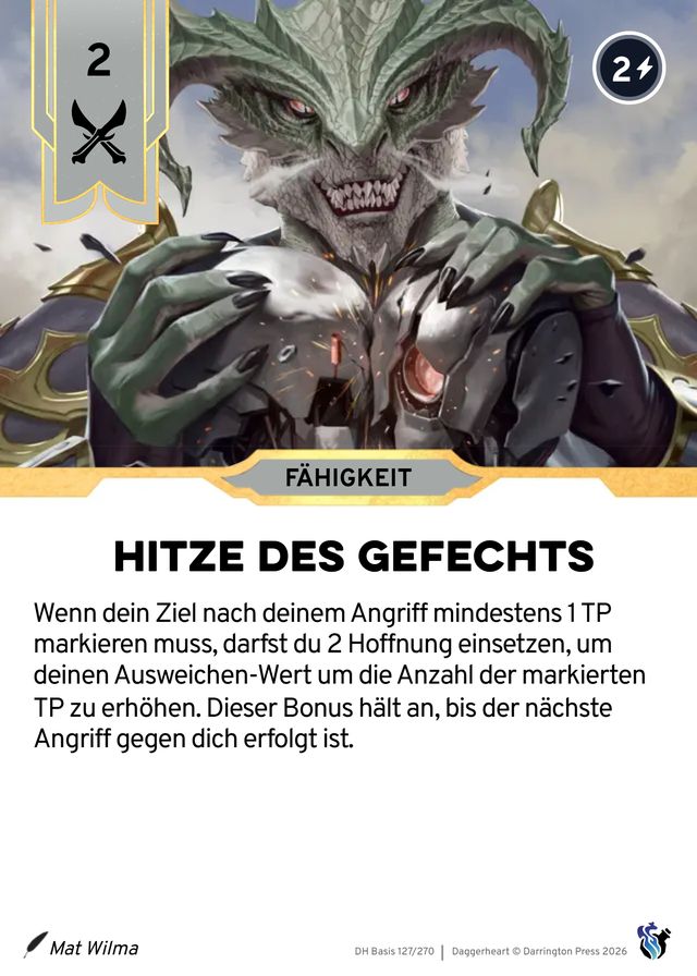 Karte Hitze des Gefechts