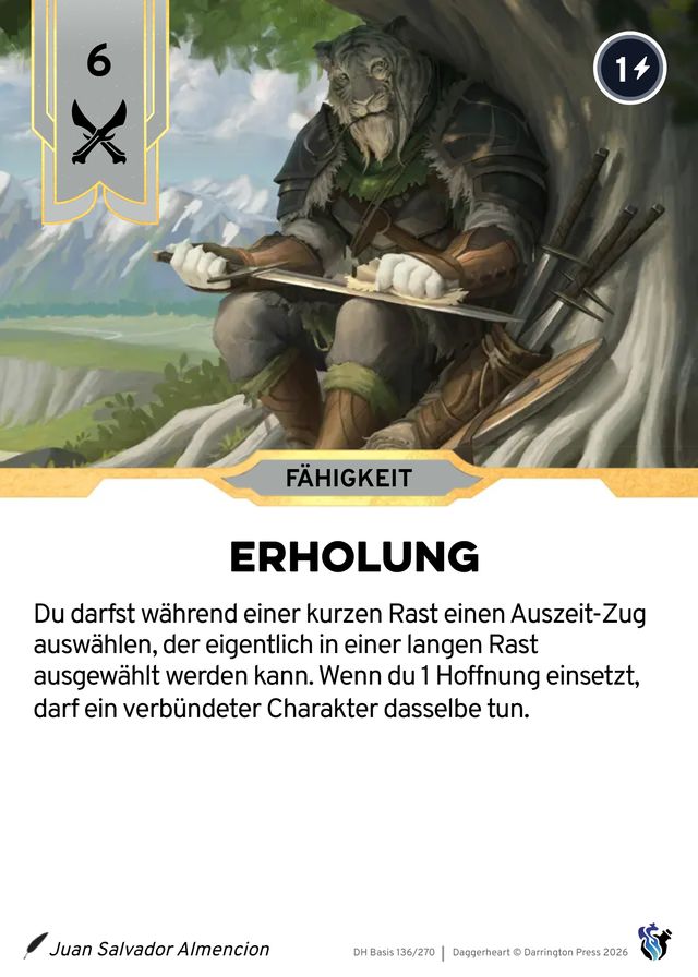 Karte Erholung