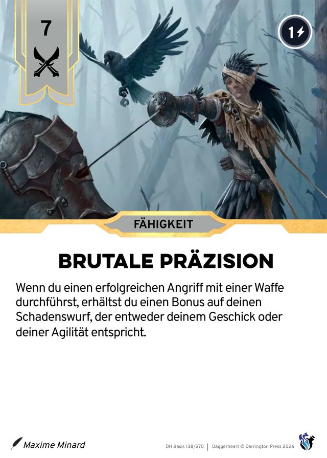 Karte Brutale Präzision