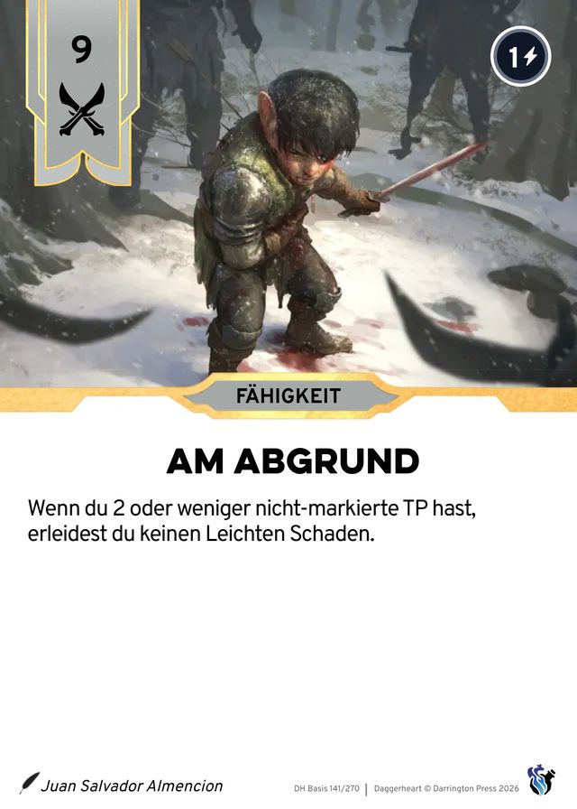 Karte Am Abgrund