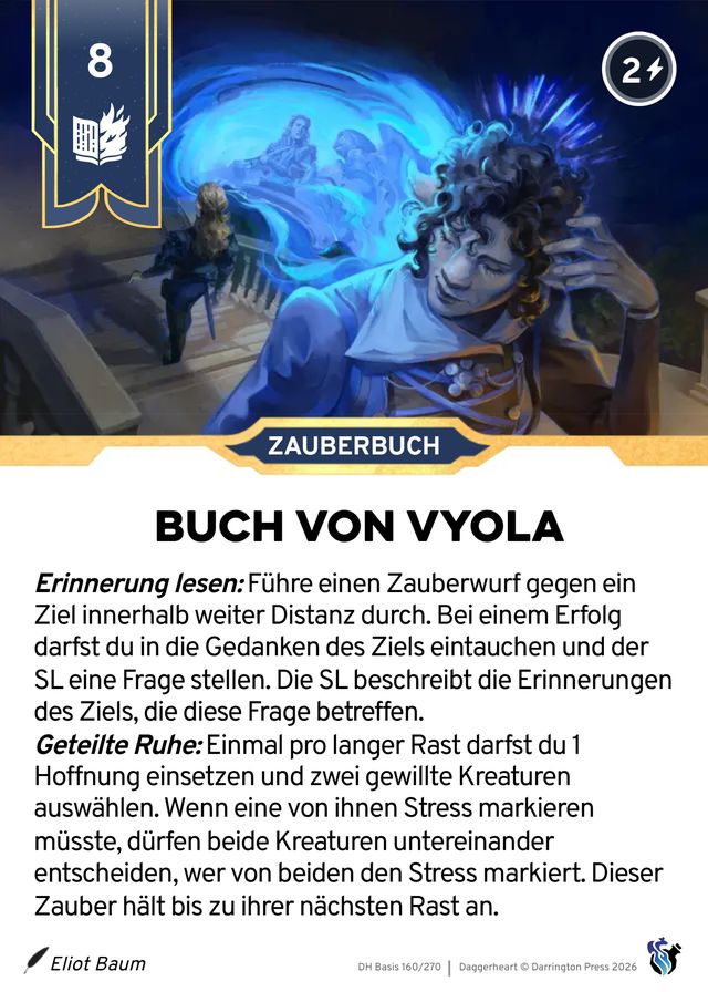 Karte Buch von Vyola