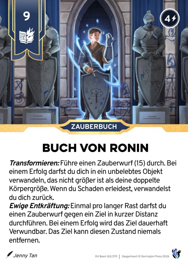 Karte Buch von Ronin