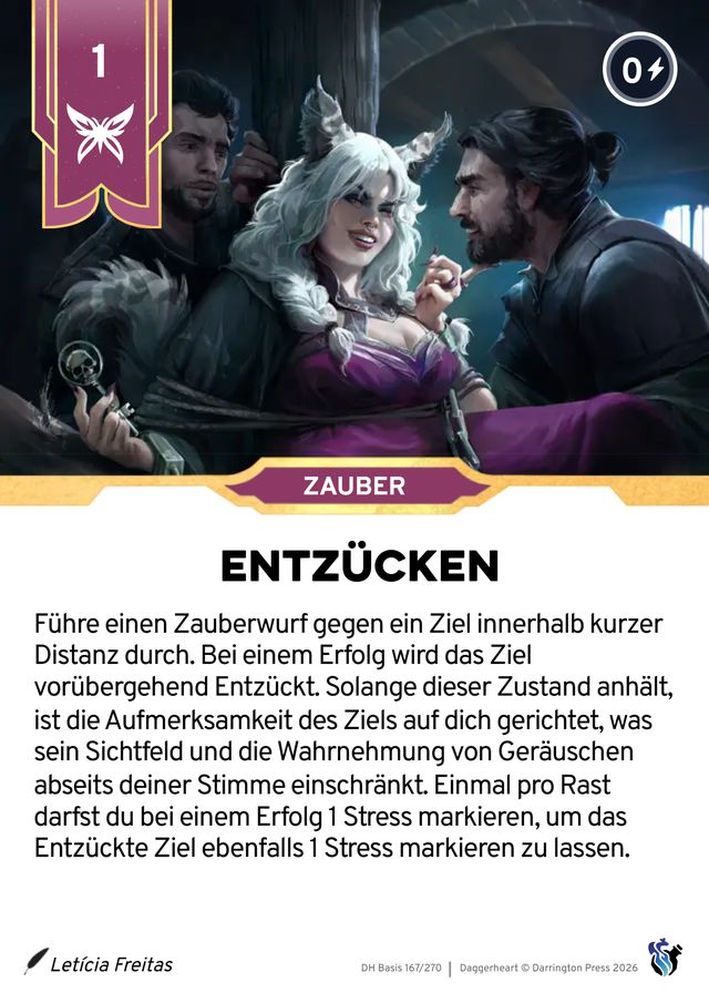 Karte Entzücken