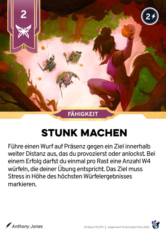Karte Stunk machen