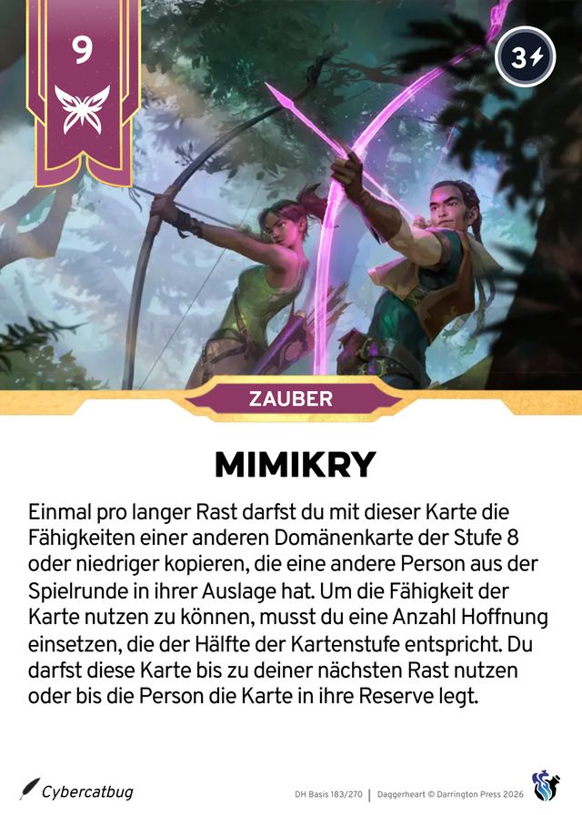 Karte Mimikry