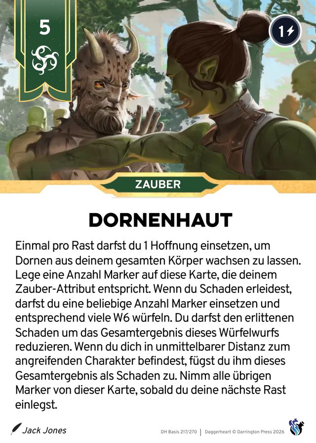 Karte Dornenhaut