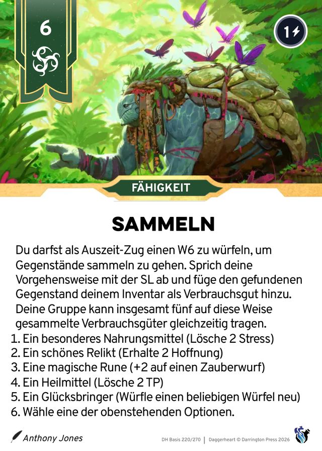 Karte Sammeln