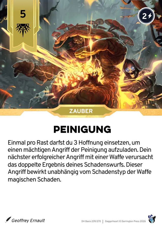 Karte Peinigung
