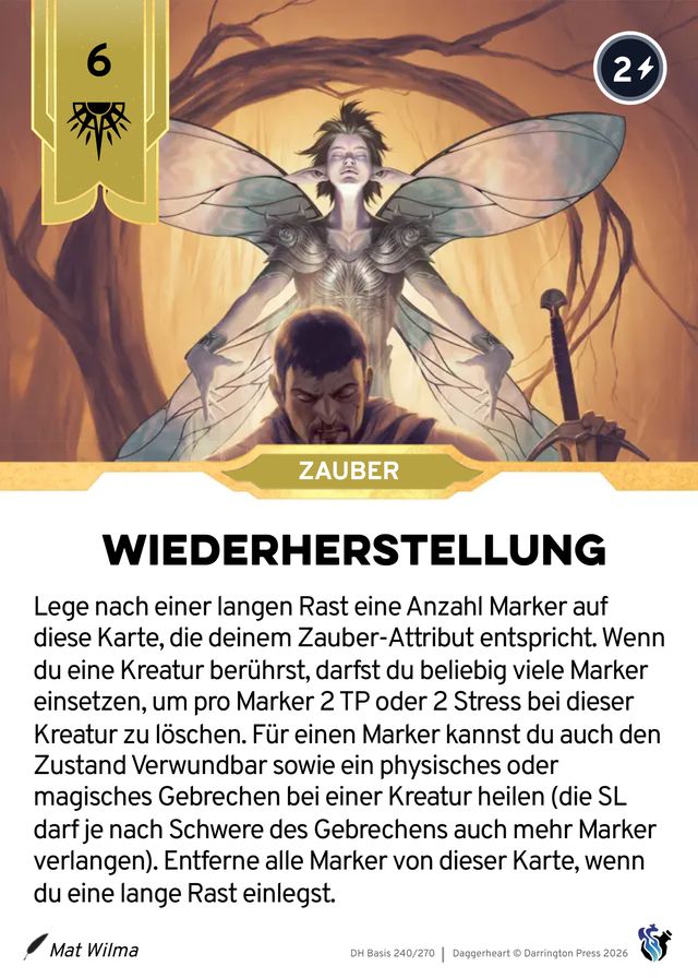 Karte Wiederherstellung