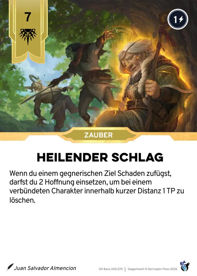 Karte Heilender Schlag