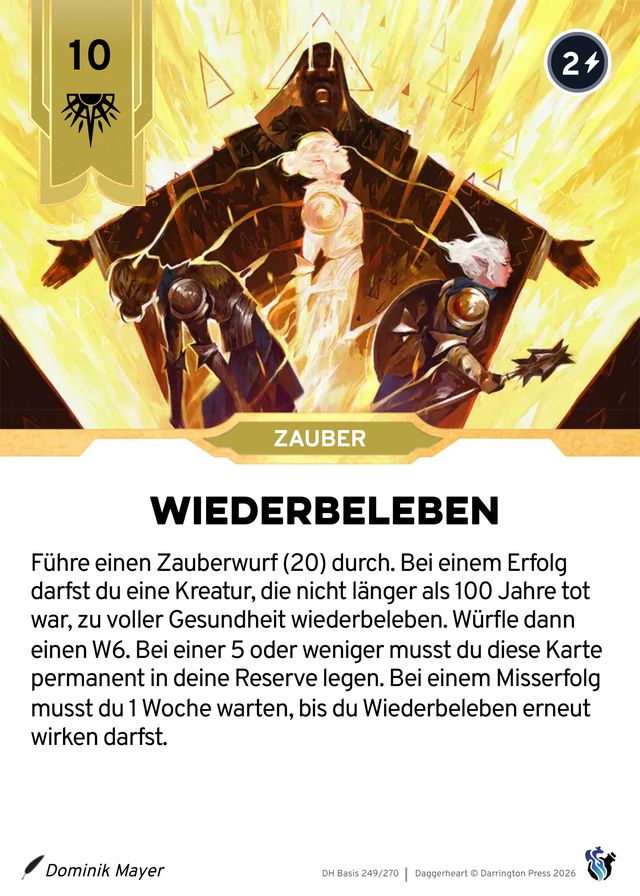 Karte Wiederbeleben