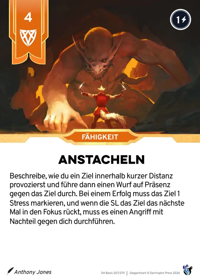 Karte Anstacheln